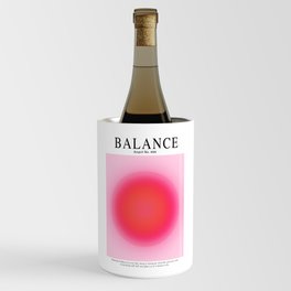 Gradient Angel Numbers: Angel Number 888 - Balance (Pink Palette) Wine Chiller