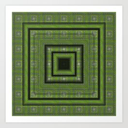 Squares Art Print