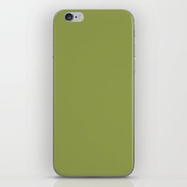 SPINACH GREEN SOLID COLOR  iPhone Skin