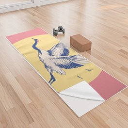 bird Yoga Towel