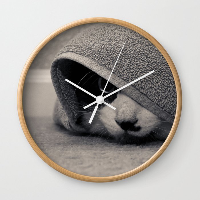 Incognito [Cat] Wall Clock