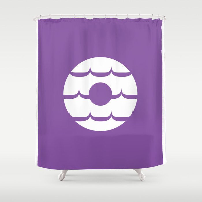 "Party Ring" Biscuit poster Shower Curtain