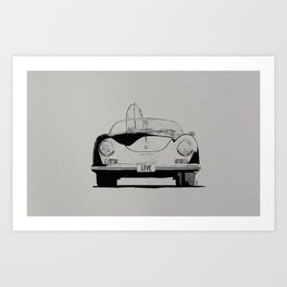 356 Speedster Art Print