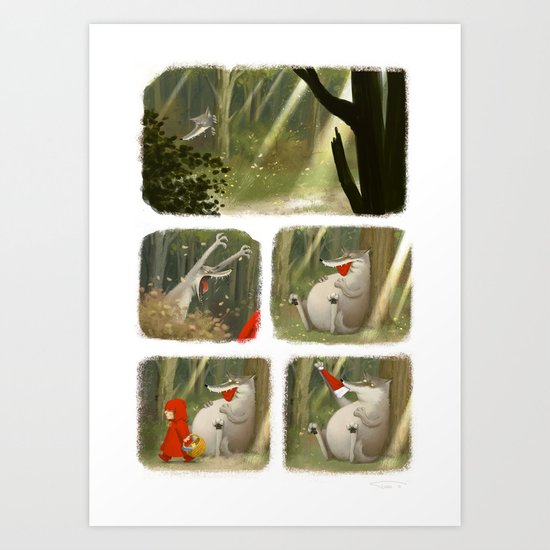 Little Tale / Petit Conte Art Print