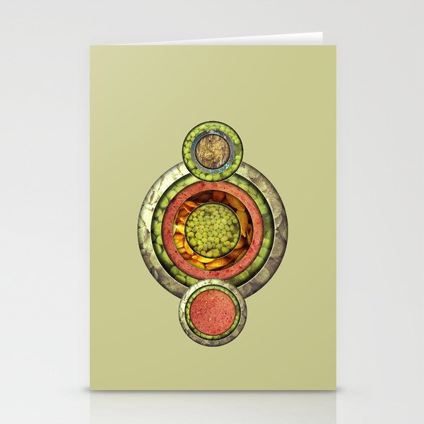 Tris Food Stationery Cards