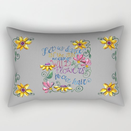 Let Us Dance Two Rectangular Pillow