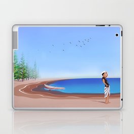 Serene konkan beach life Laptop & iPad Skin