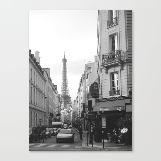 Rue St Dominique Canvas Print
