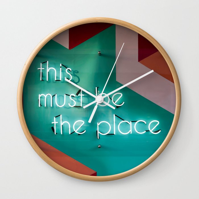 This must be the place Wall Clock