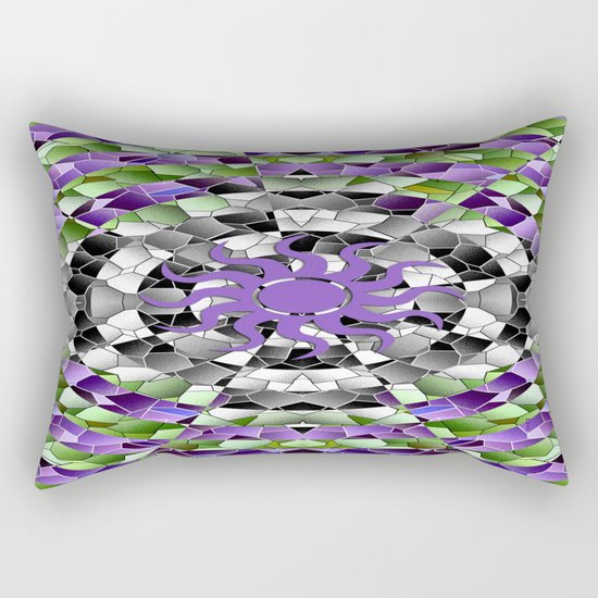 On the Walkway.... Rectangular Pillow