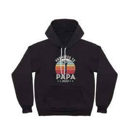 Promoted to Papa 2022 Fathers Day New Dad Gift Hoody