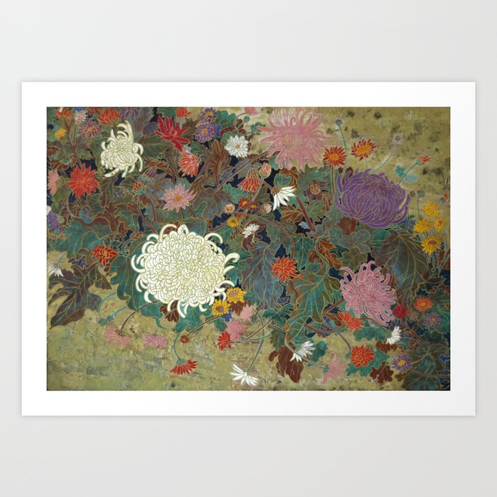 flower【Japanese painting】 Kunstdrucke