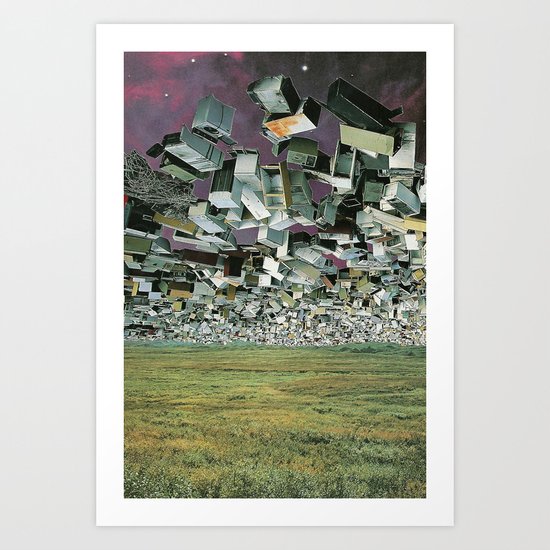 Hover Wall II Art Print