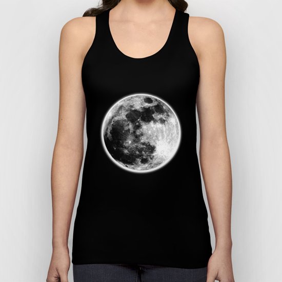 Moon Illuminated Unisex Tank Top