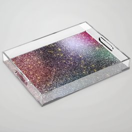 Ombre Glitter 22 Acrylic Tray