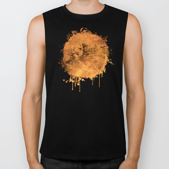 μ Garnet Star Biker Tank