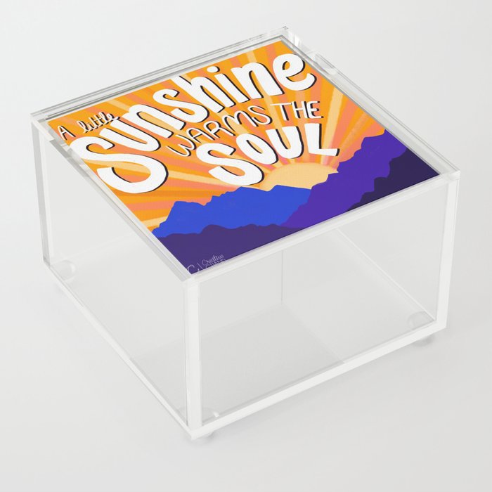 Sunshine Soul Acrylic Box