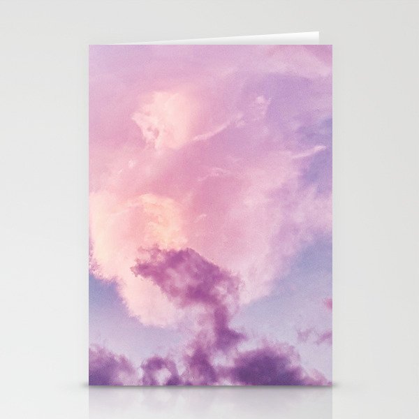 Purple Clouds Sunset (Color) Stationery Cards