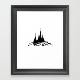 Adirondack Pines Framed Art Print