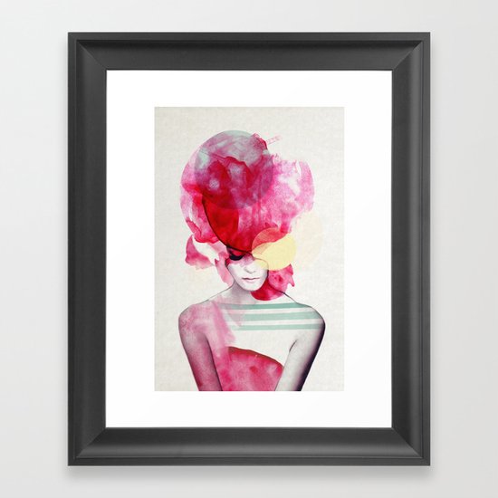 Bright Pink - Part 2 Framed Art Print