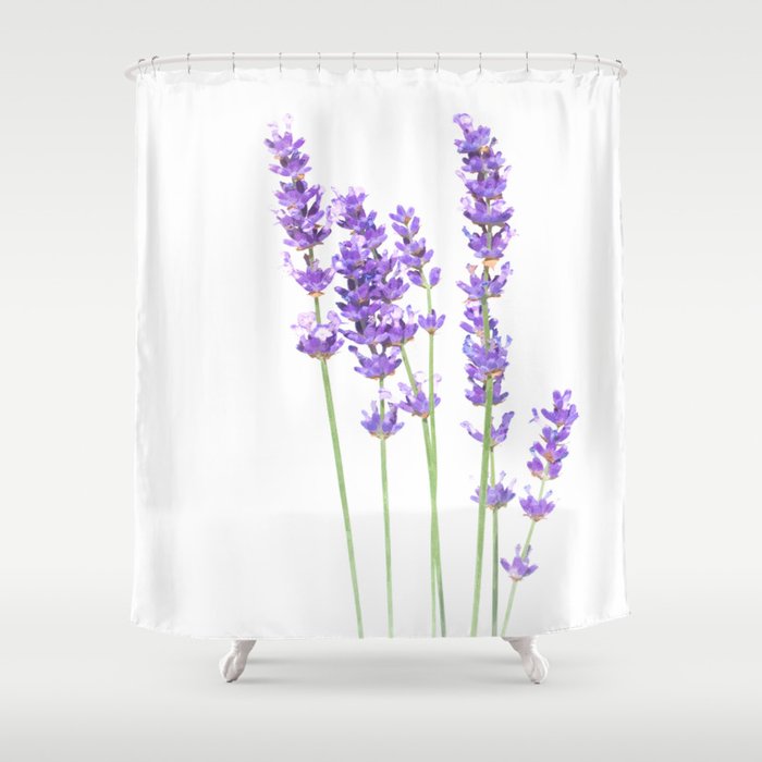 Lavender Shower Curtain By Alemi Society6