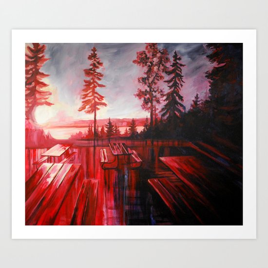 Night After Night Art Print