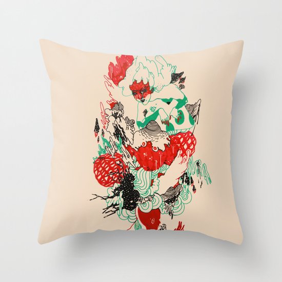 rebirther Throw Pillow