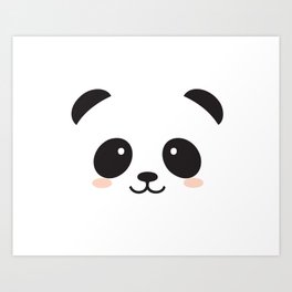 Panda. Art Print
