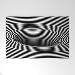 Black Hole Vertigo Welcome Mat