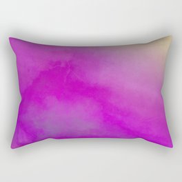 Abstract watercolor purple Rectangular Pillow