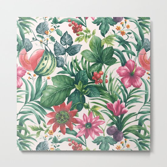 Garden pattern I Metal Print