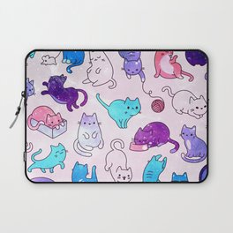 Space Cats Pattern Laptop Sleeve