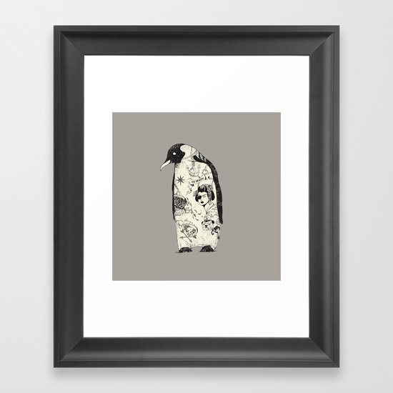 THE PENGUIN Framed Art Print