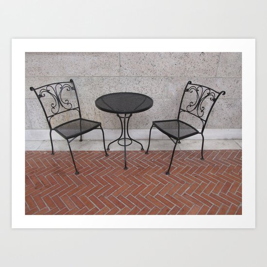 Have a Seat Art Print