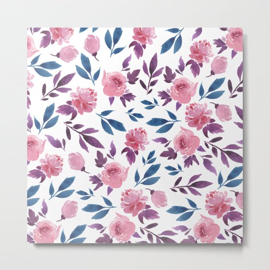 Floral Madness Metal Print