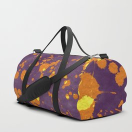 Halloween Splatter Watercolor Background 08 Duffle Bag