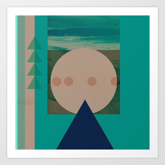 Rayleigh scattering Art Print