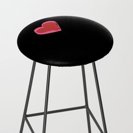 Heart pink Bar Stool