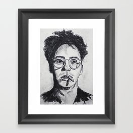 Robert Downey Jr. Framed Art Print