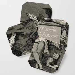 Francisco José de Goya y Lucientes - The sleep of reason produces monsters 1799 Coaster