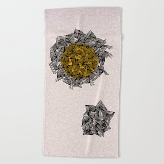 - cosmos_01 - Beach Towel