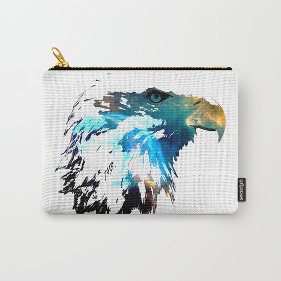 Space Bald Eagle Carry-All Pouch