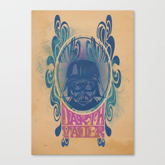Psychedelic Vader Canvas Print