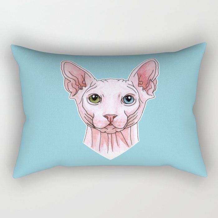 sphynx cat pillow