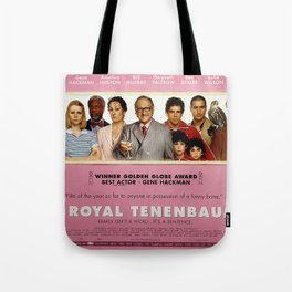 The Royal Tenenbaums Alternative Movie Poster Tote Bag