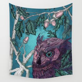 Night owl Wall Tapestry