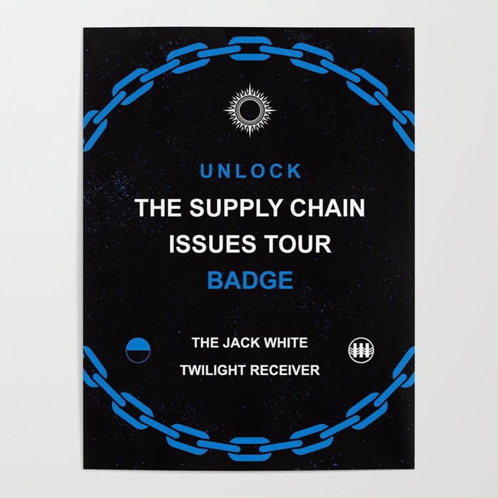 jack white tour katrin12 Poster