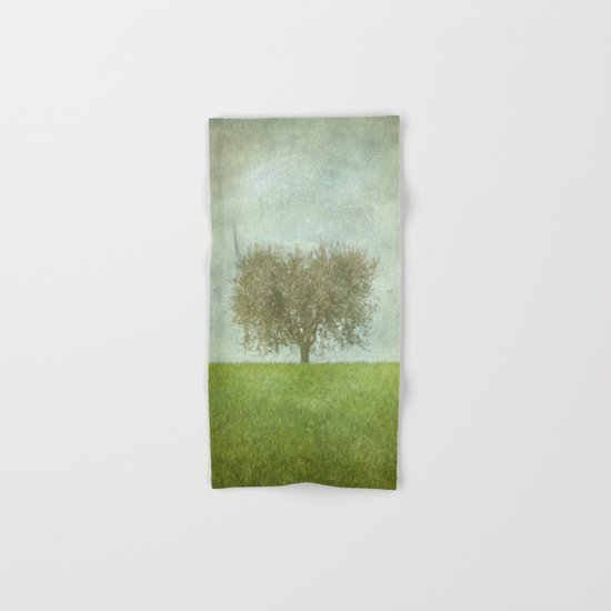 The Lone Olive Tree Hand & Bath Towel