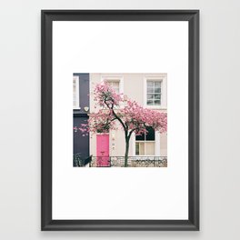 British Blossoms, London Framed Art Print
