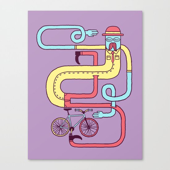 Go Riding Canvas Print